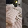 Меховой КПБ Mency Кубик MMENK01 цвет Бежевый